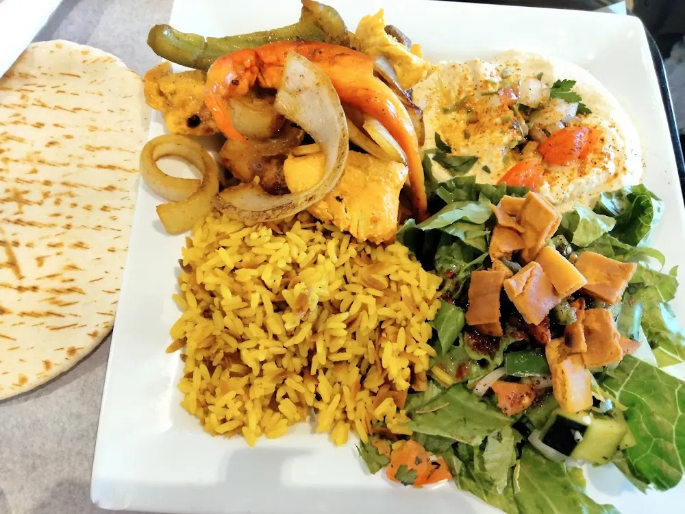 Chicken Shawarma Plate